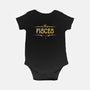 Vintage Pisces-Baby-Basic-Onesie-kg07