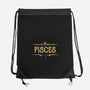 Vintage Pisces-None-Drawstring-Bag-kg07