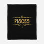 Vintage Pisces-None-Fleece-Blanket-kg07