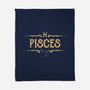 Vintage Pisces-None-Fleece-Blanket-kg07