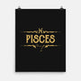 Vintage Pisces-None-Matte-Poster-kg07