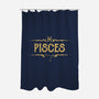Vintage Pisces-None-Polyester-Shower Curtain-kg07