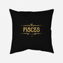 Vintage Pisces-None-Removable Cover w Insert-Throw Pillow-kg07