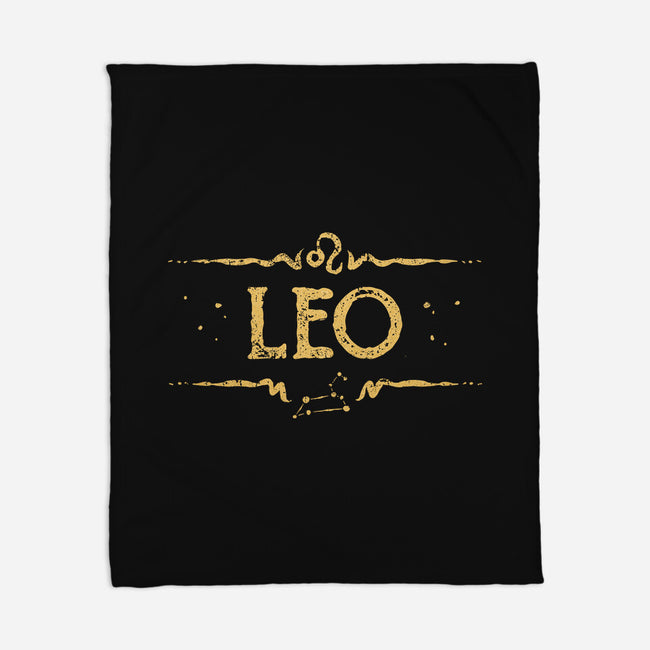 Vintage Leo-None-Fleece-Blanket-kg07