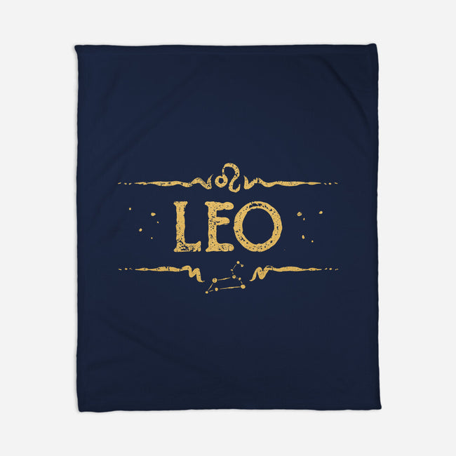 Vintage Leo-None-Fleece-Blanket-kg07
