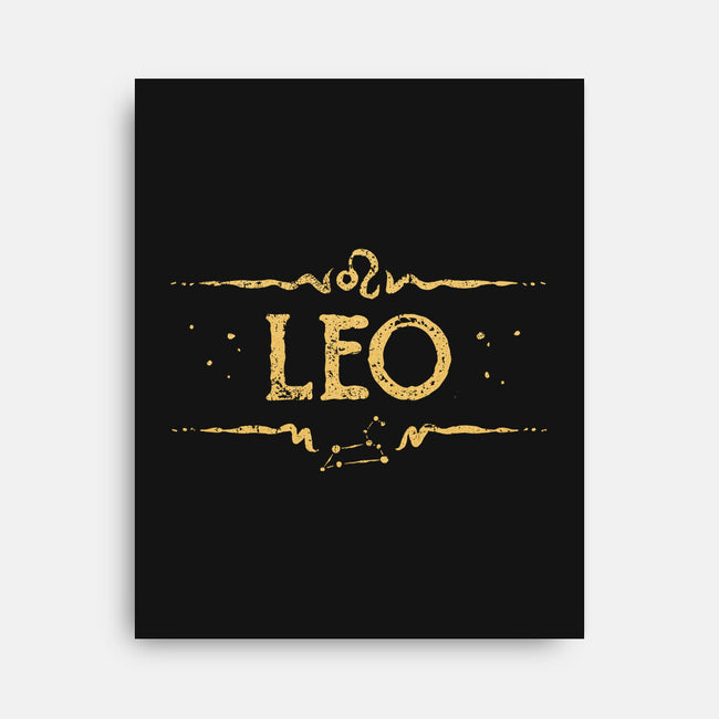 Vintage Leo-None-Stretched-Canvas-kg07