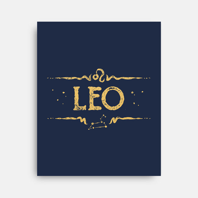 Vintage Leo-None-Stretched-Canvas-kg07