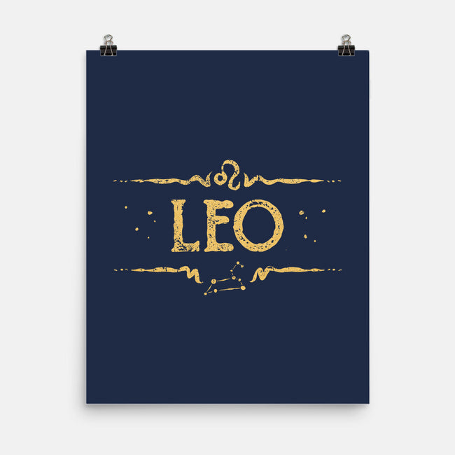 Vintage Leo-None-Matte-Poster-kg07