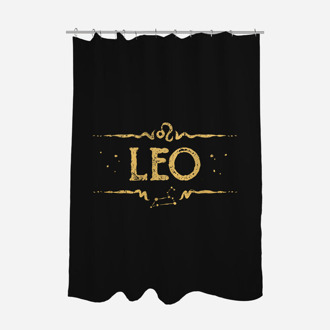 Vintage Leo-None-Polyester-Shower Curtain-kg07