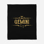Vintage Gemini-None-Fleece-Blanket-kg07
