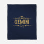 Vintage Gemini-None-Fleece-Blanket-kg07