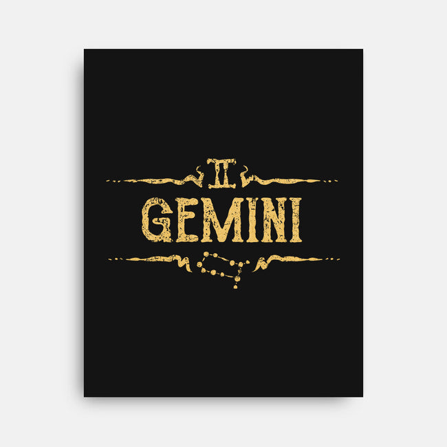 Vintage Gemini-None-Stretched-Canvas-kg07