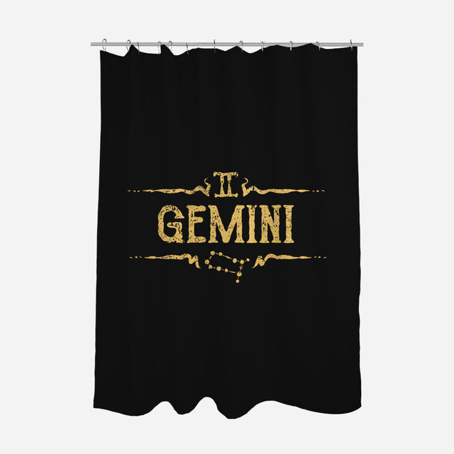 Vintage Gemini-None-Polyester-Shower Curtain-kg07