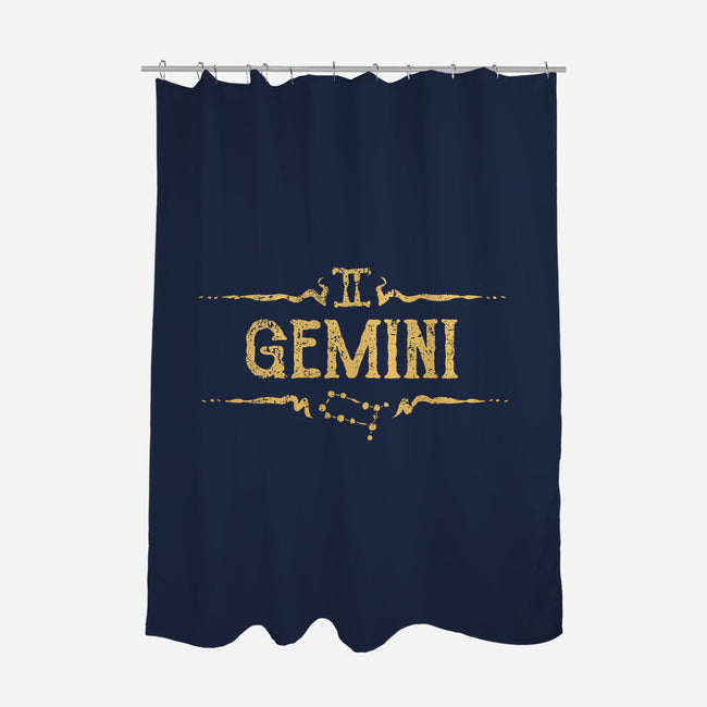 Vintage Gemini-None-Polyester-Shower Curtain-kg07