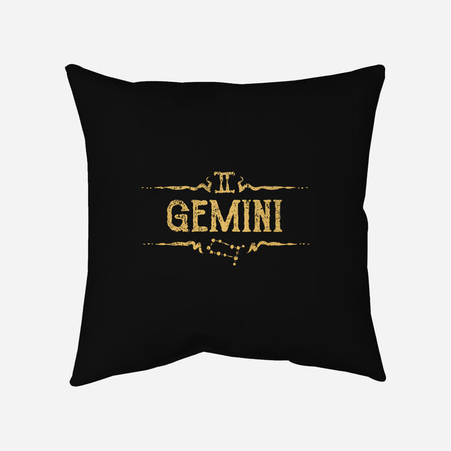 Vintage Gemini-None-Removable Cover w Insert-Throw Pillow-kg07