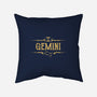 Vintage Gemini-None-Removable Cover w Insert-Throw Pillow-kg07