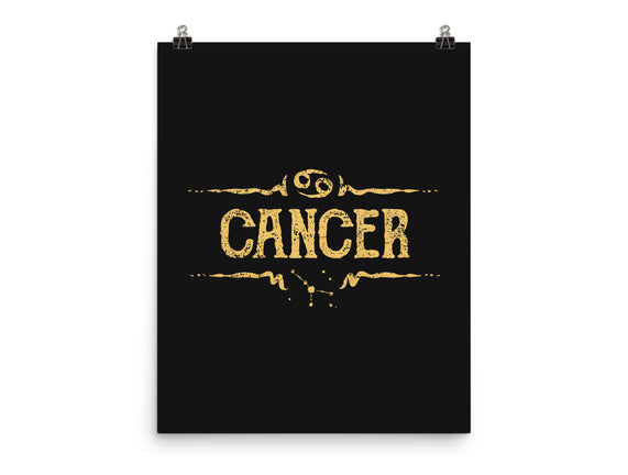 Vintage Cancer Sign