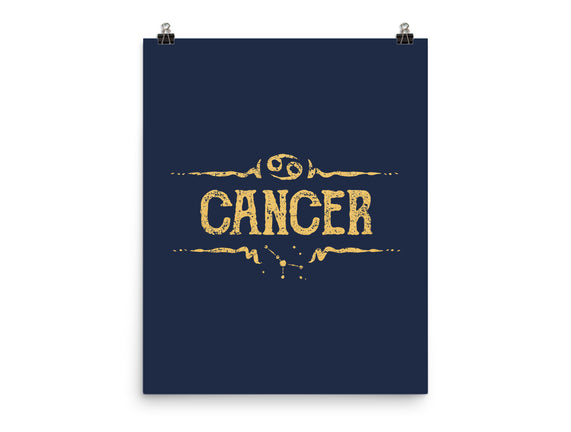 Vintage Cancer Sign