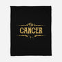 Vintage Cancer Sign-None-Fleece-Blanket-kg07