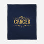 Vintage Cancer Sign-None-Fleece-Blanket-kg07