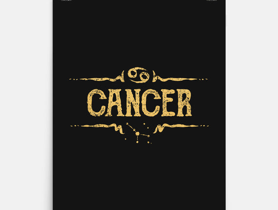 Vintage Cancer Sign