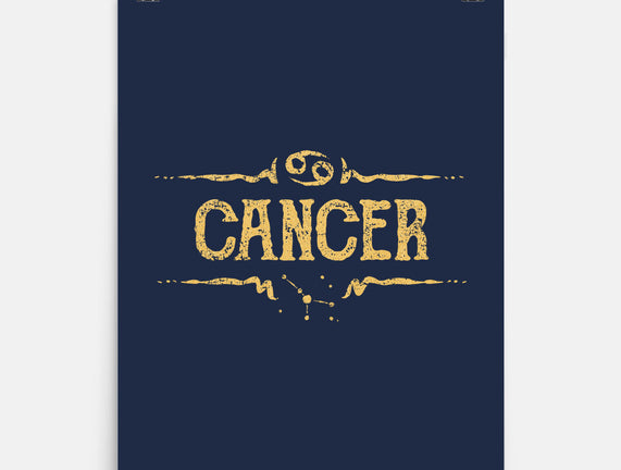 Vintage Cancer Sign