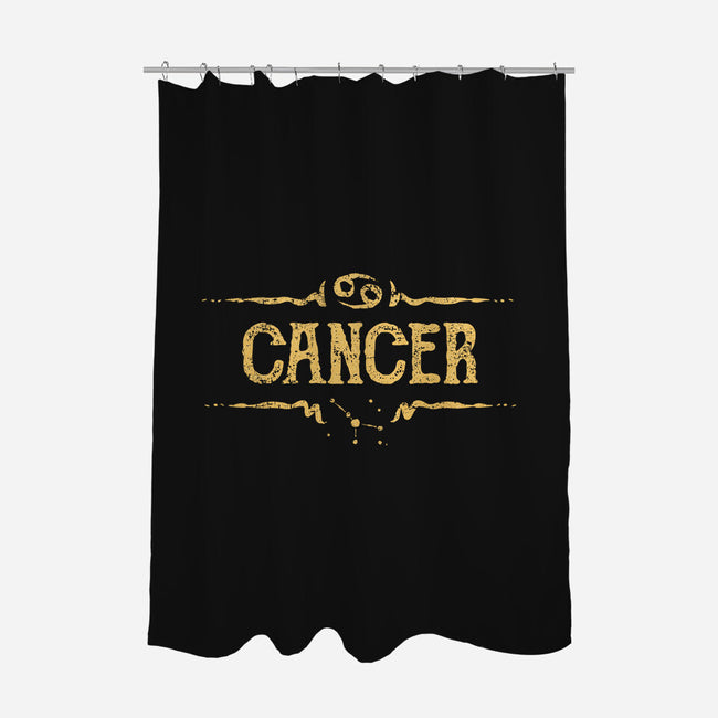 Vintage Cancer Sign-None-Polyester-Shower Curtain-kg07