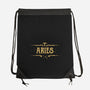 Vintage Aries-None-Drawstring-Bag-kg07