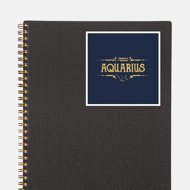 Vintage Aquarius-None-Glossy-Sticker-kg07