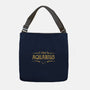Vintage Aquarius-None-Adjustable Tote-Bag-kg07