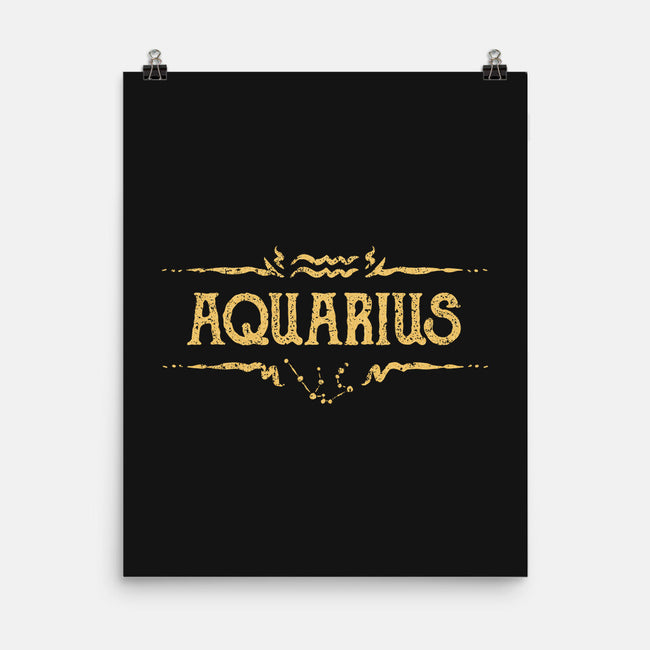 Vintage Aquarius-None-Matte-Poster-kg07