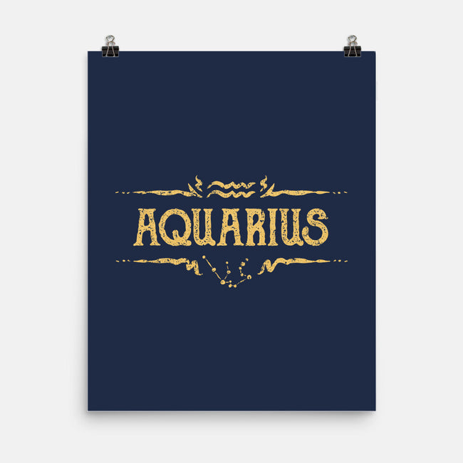 Vintage Aquarius-None-Matte-Poster-kg07