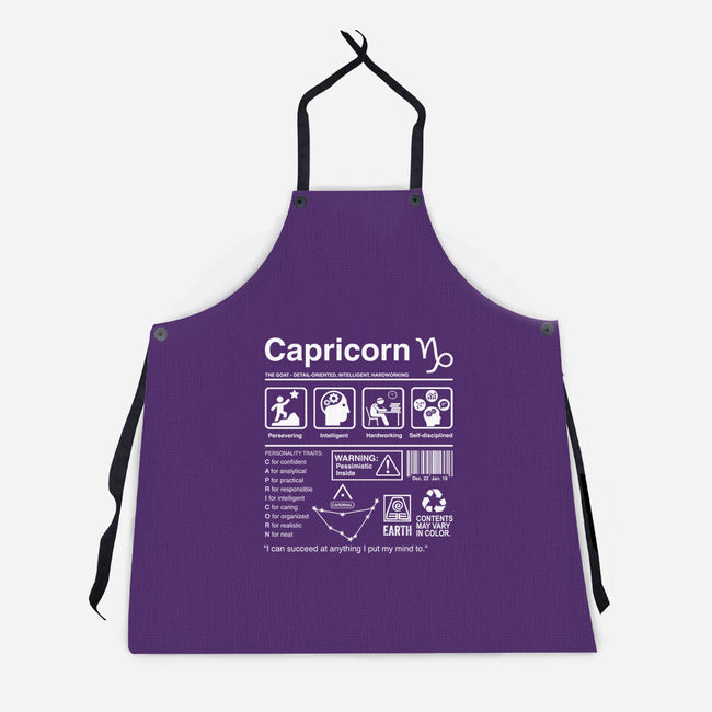 Capricorn Label-Unisex-Kitchen-Apron-DrMonekers