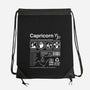Capricorn Label-None-Drawstring-Bag-DrMonekers