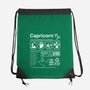 Capricorn Label-None-Drawstring-Bag-DrMonekers