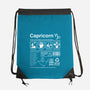 Capricorn Label-None-Drawstring-Bag-DrMonekers