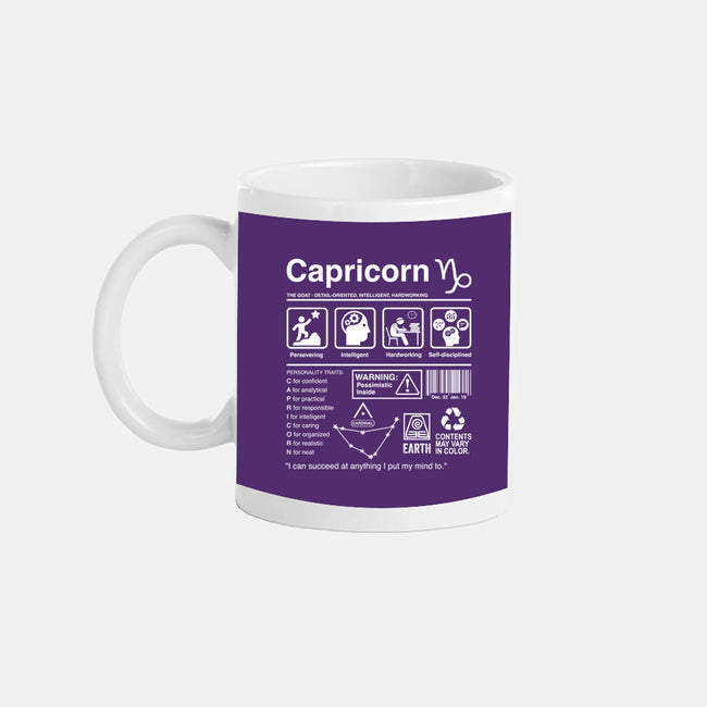 Capricorn Label-None-Mug-Drinkware-DrMonekers