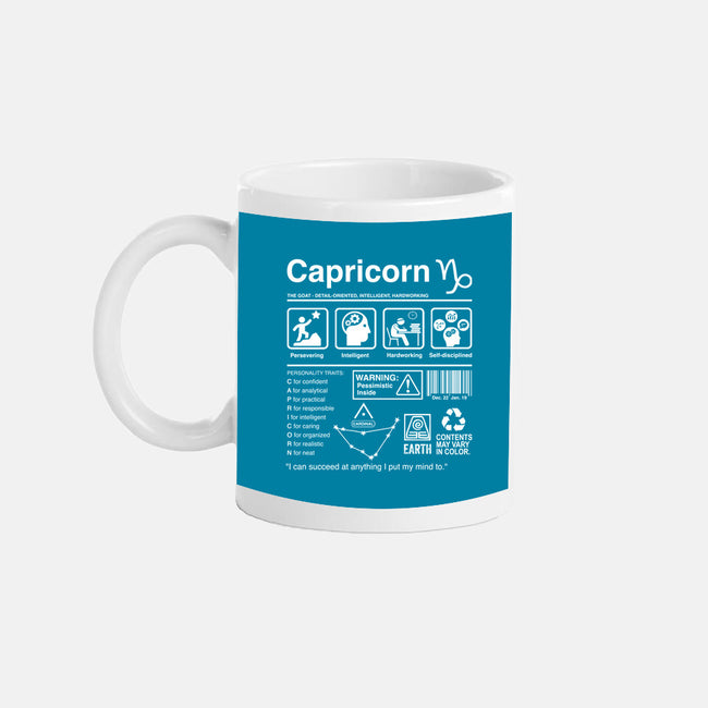Capricorn Label-None-Mug-Drinkware-DrMonekers