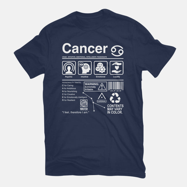 Cancer Label-Mens-Basic-Tee-DrMonekers