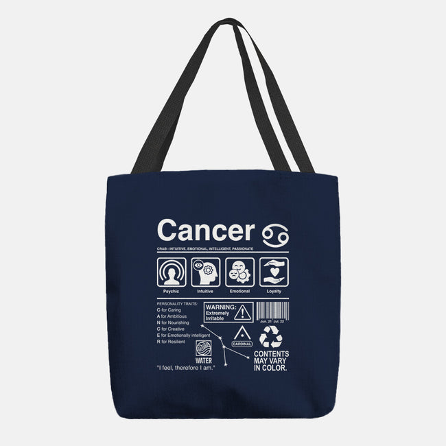 Cancer Label-None-Basic Tote-Bag-DrMonekers