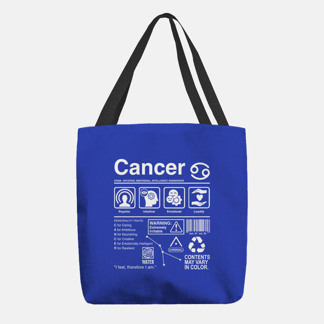 Cancer Label-None-Basic Tote-Bag-DrMonekers