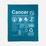 Cancer Label-None-Fleece-Blanket-DrMonekers