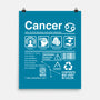 Cancer Label-None-Matte-Poster-DrMonekers