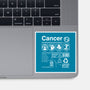 Cancer Label-None-Glossy-Sticker-DrMonekers