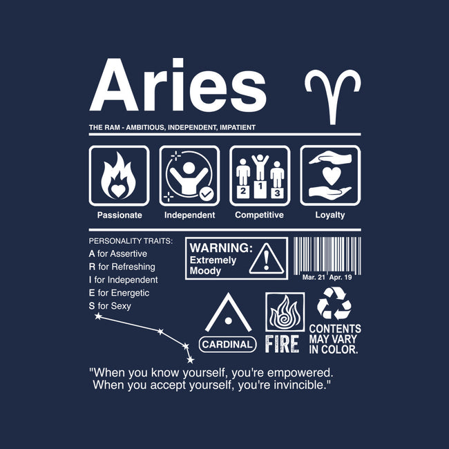 Aries Label-None-Adjustable Tote-Bag-DrMonekers