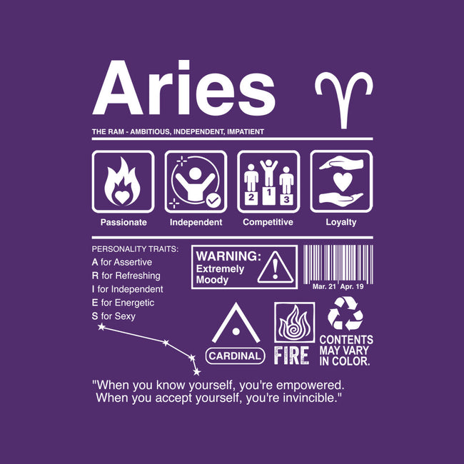 Aries Label-None-Adjustable Tote-Bag-DrMonekers
