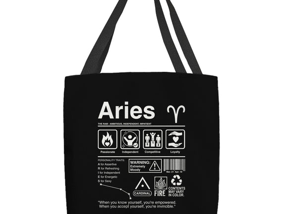 Aries Label