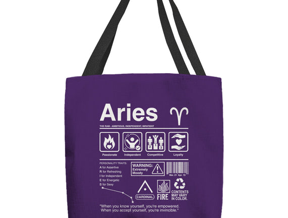 Aries Label