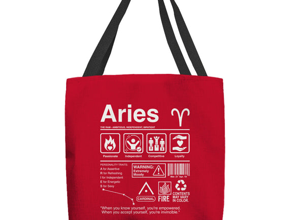 Aries Label
