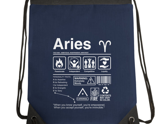 Aries Label
